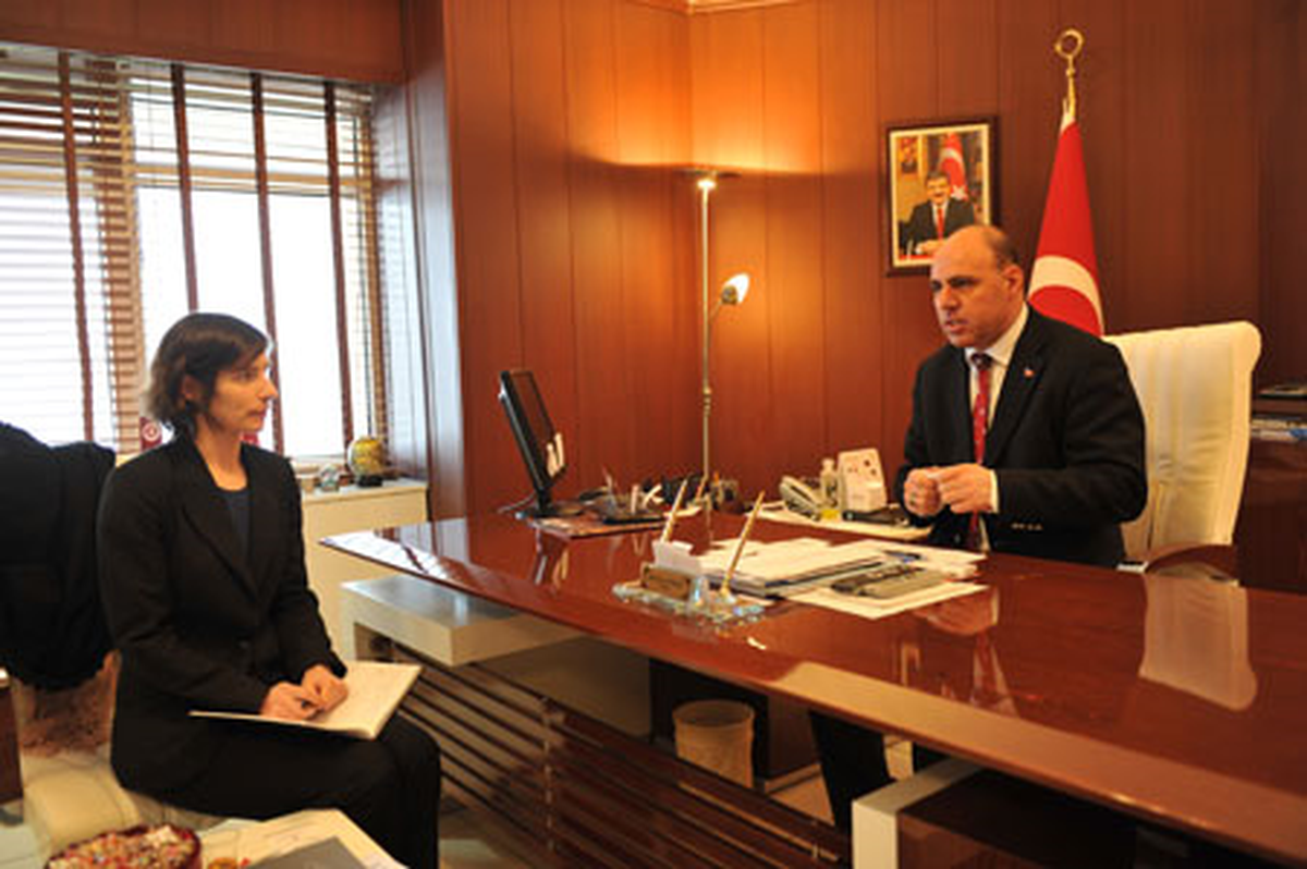 Başkan Ayanoğlu'na Ziyaret
