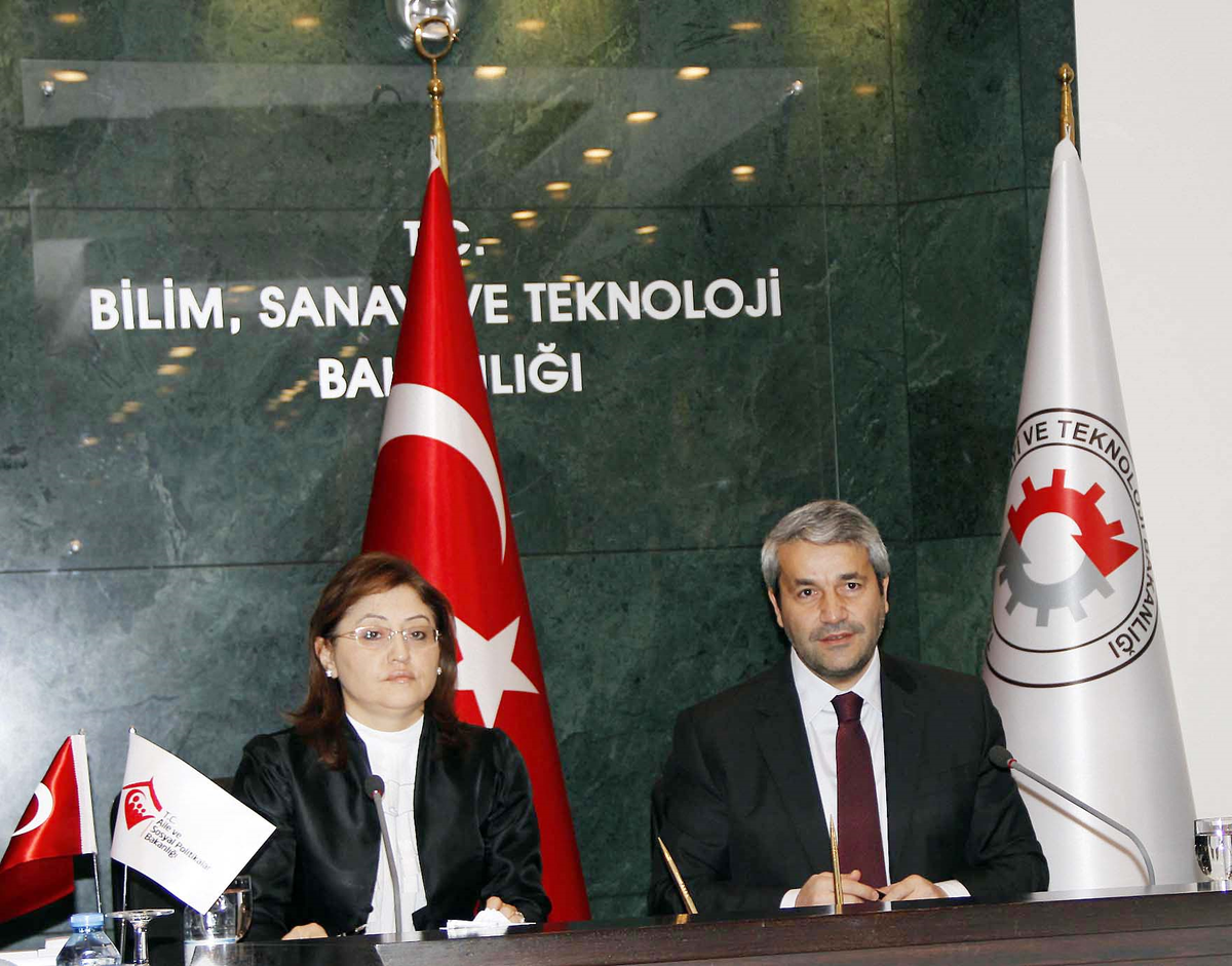 Bilim, Sanayi ve Teknoloji Bakanlığı ile Aile ve Sosyal Politikalar Bakanlığı Arasında İşbirliği