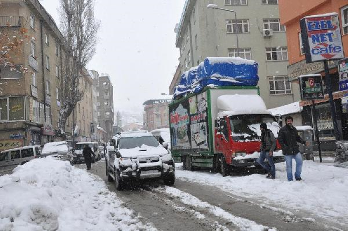 Bitlis\'te Kar Kalınlığı 2,5 Metreyi Aştı, 630 Köy ve Mezra Yolu Kapandı (4)