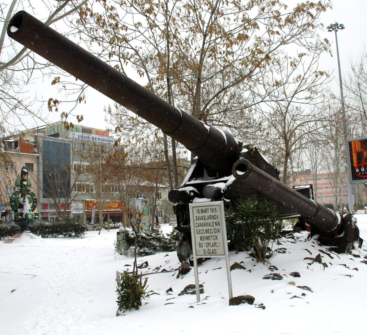 Çanakkale'de Kartpostallık Kar Manzaraları
