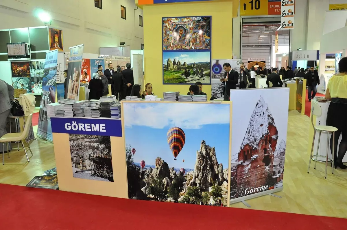 Emitt Turizm Fuarı\'nda Kapadokya\'ya Büyük İlgi