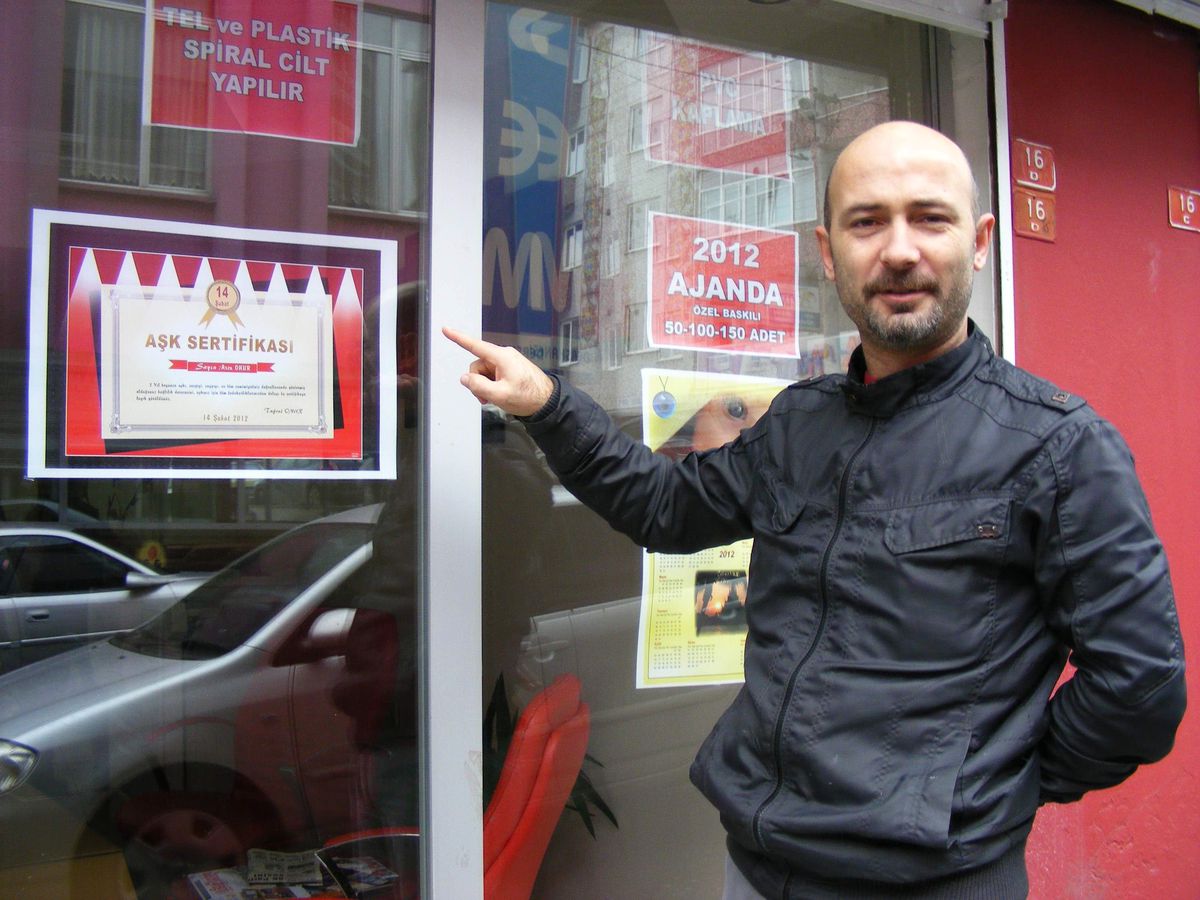 Esnaftan Sevgililer Günü Uygulaması