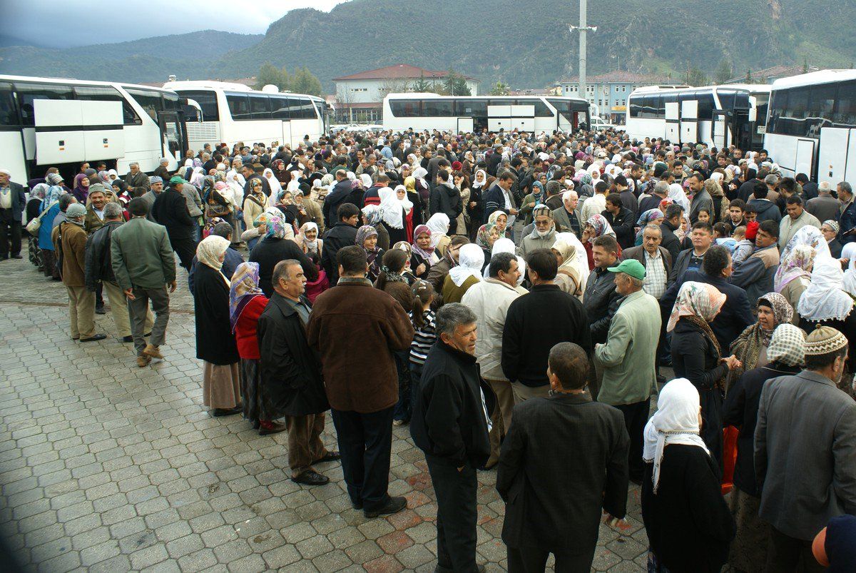 Fethiye'de 2012'nin İlk Umrecileri Uğurlandı