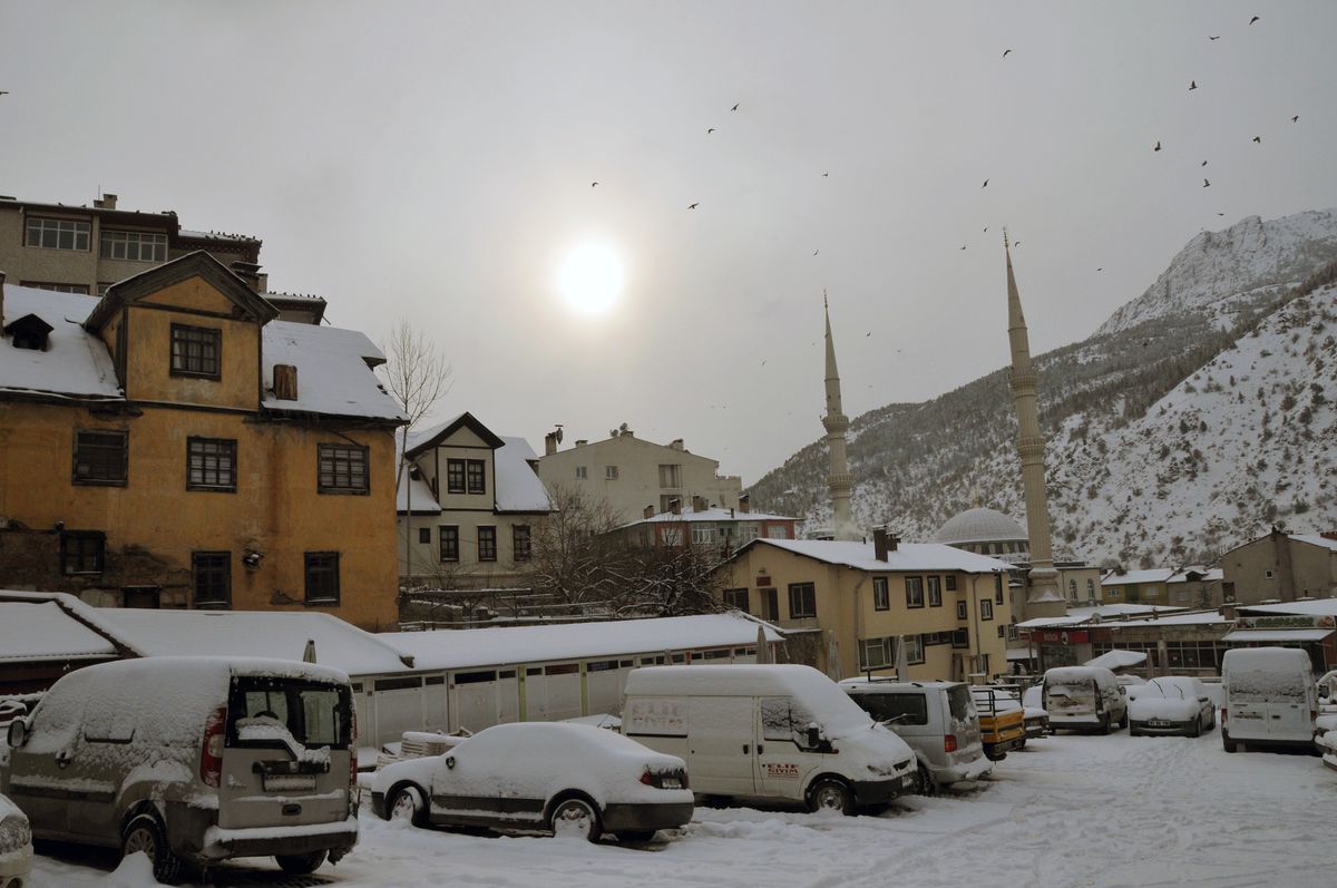 Gümüşhane'de Kar Yağışı Nedeniyle 204 Köy Yolu Ulaşıma Kapandı
