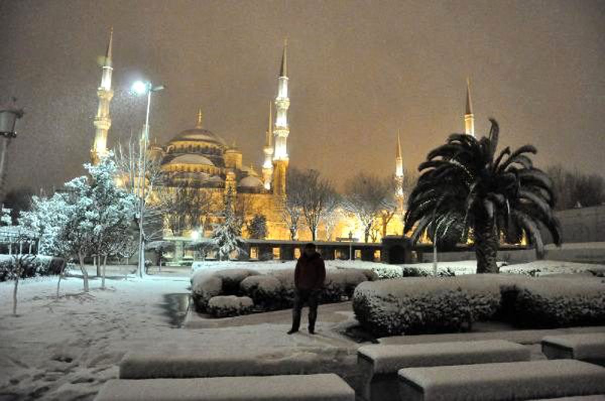 İstanbul'da Kar Yağışı