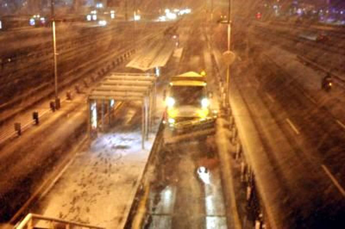 İstanbul'da Kar Yağışı