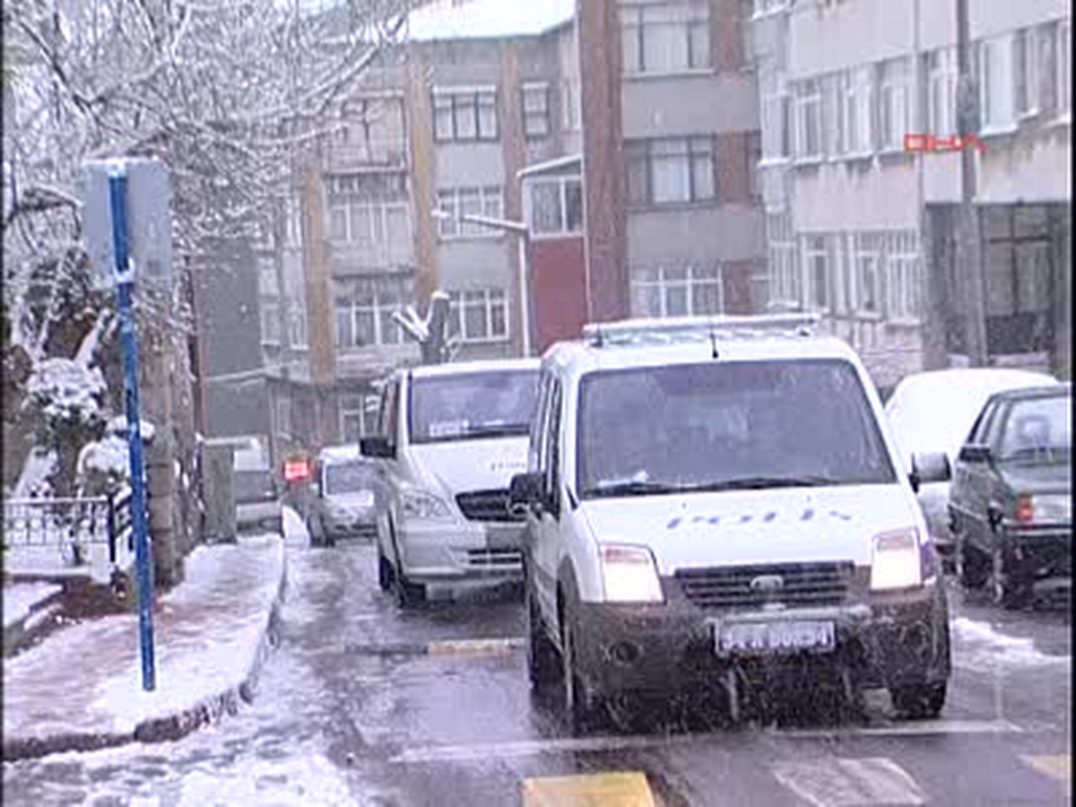İstanbul\'dan Kar Manzaraları