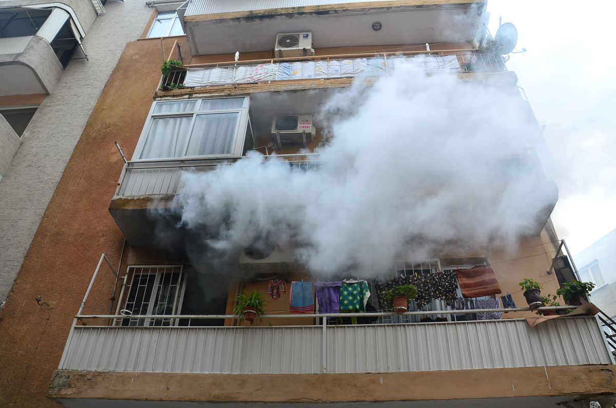 İtfaiyeden Kurtarma Operasyonu