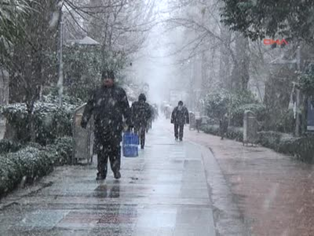 Kocaeli Bölgesinde Yoğun Kar Yağışı Başladı, Gece de Don Bekleniyor