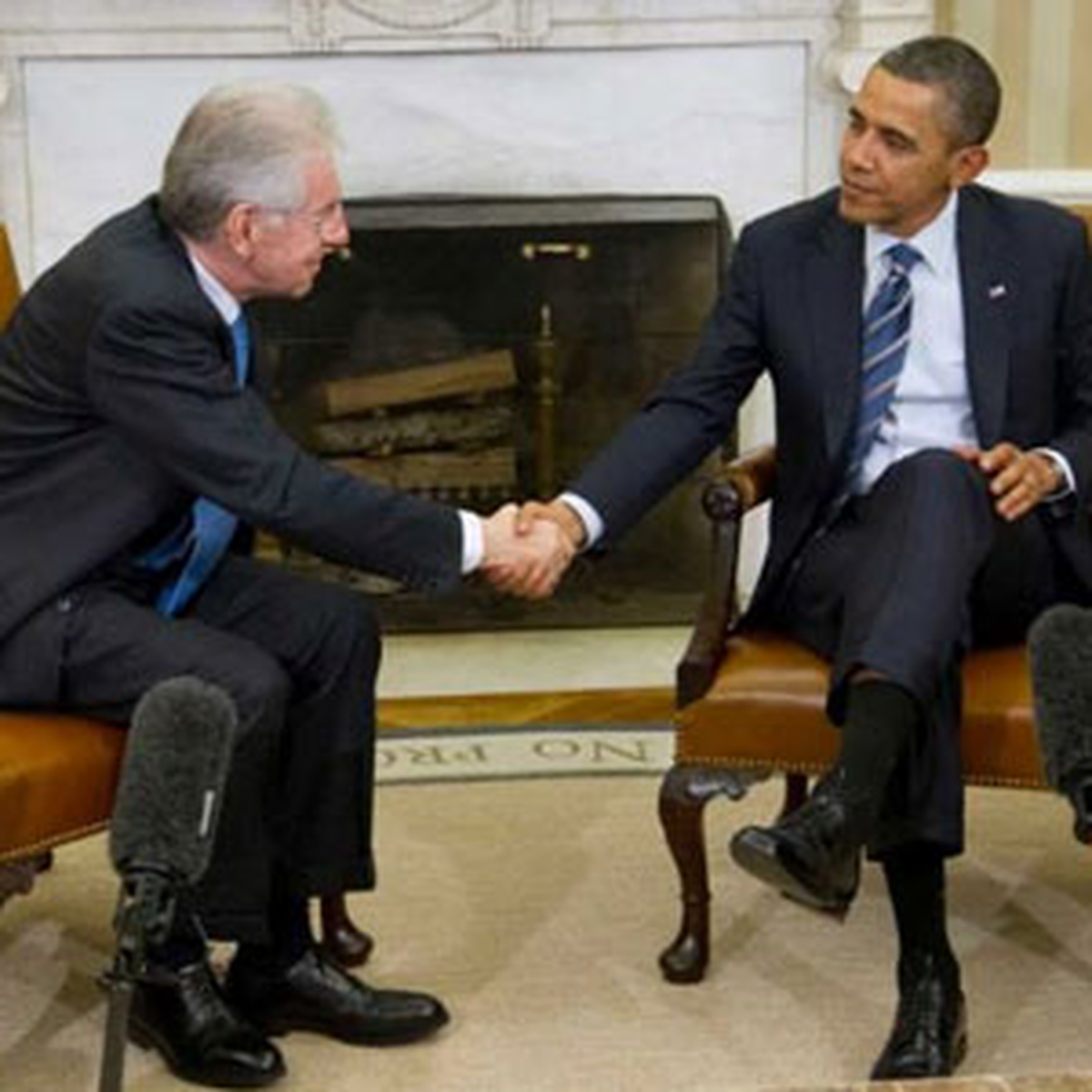 Obama, Monti ile Görüştü