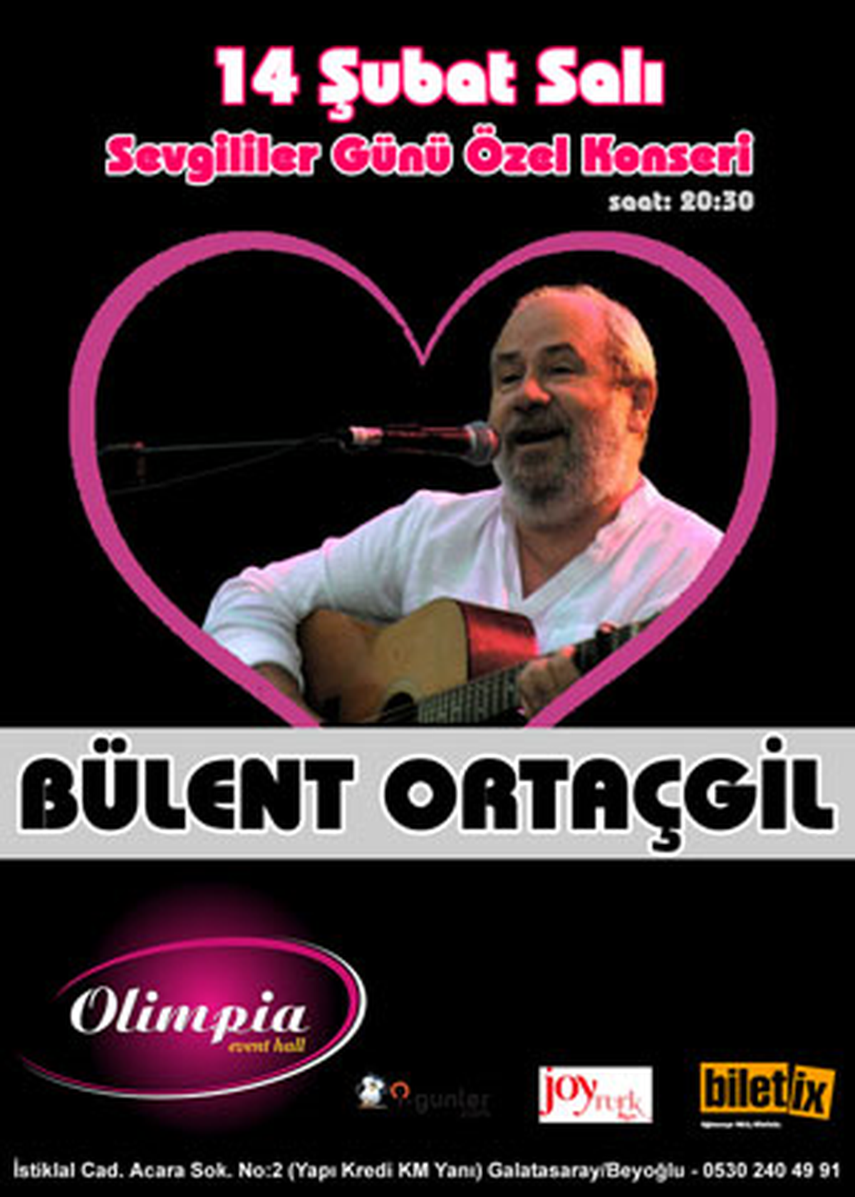 Ortaçgil Konseri Olimpia Event Hall'de!
