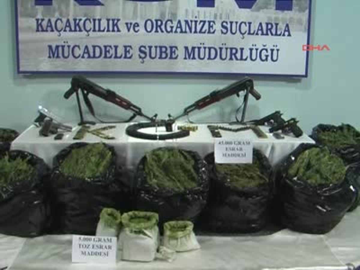 Şanlıurfa'da Silah ve Uyuşturucu Operasyonu