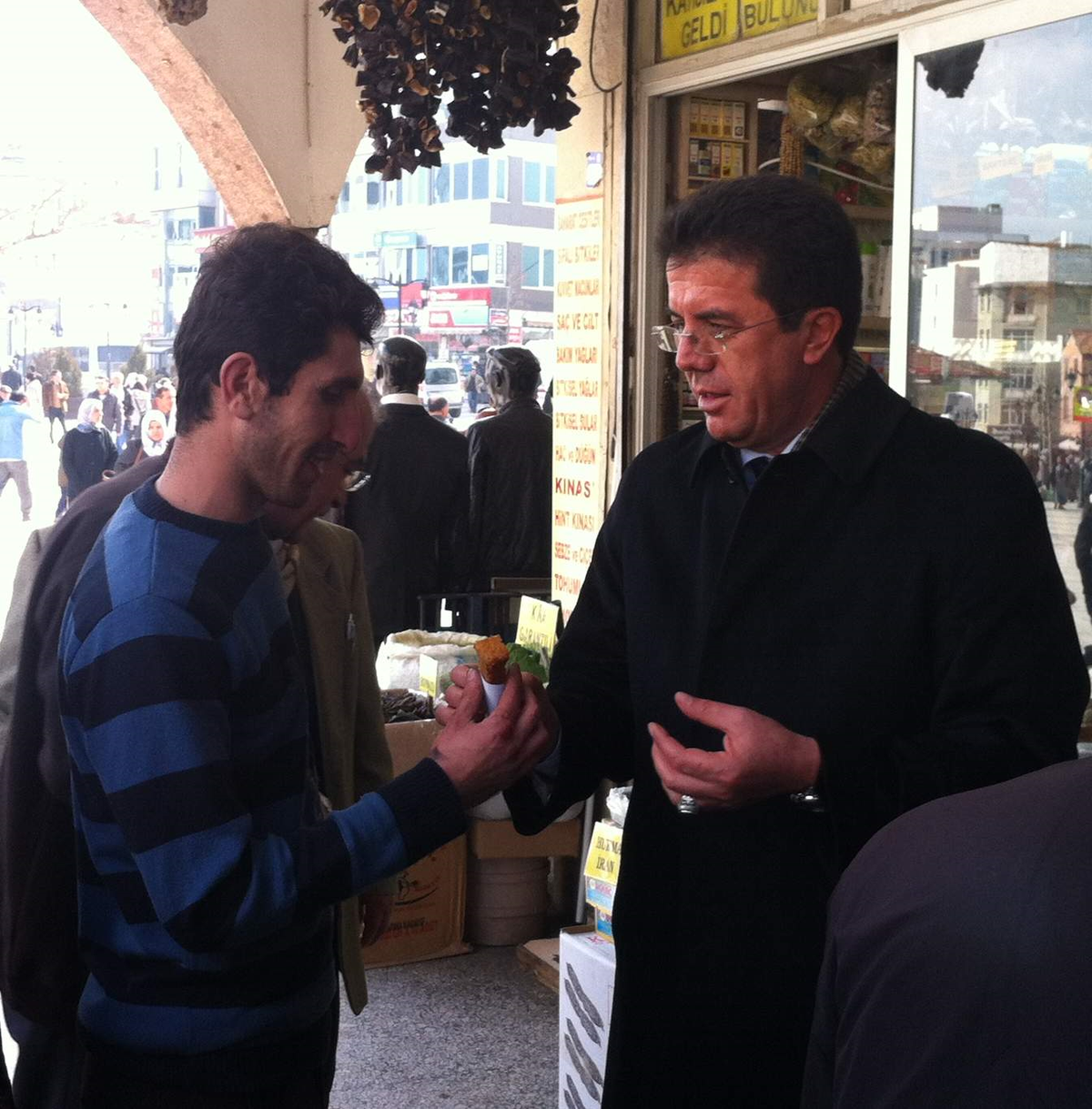 Zeybekci\'den Esnaflara Ziyaret