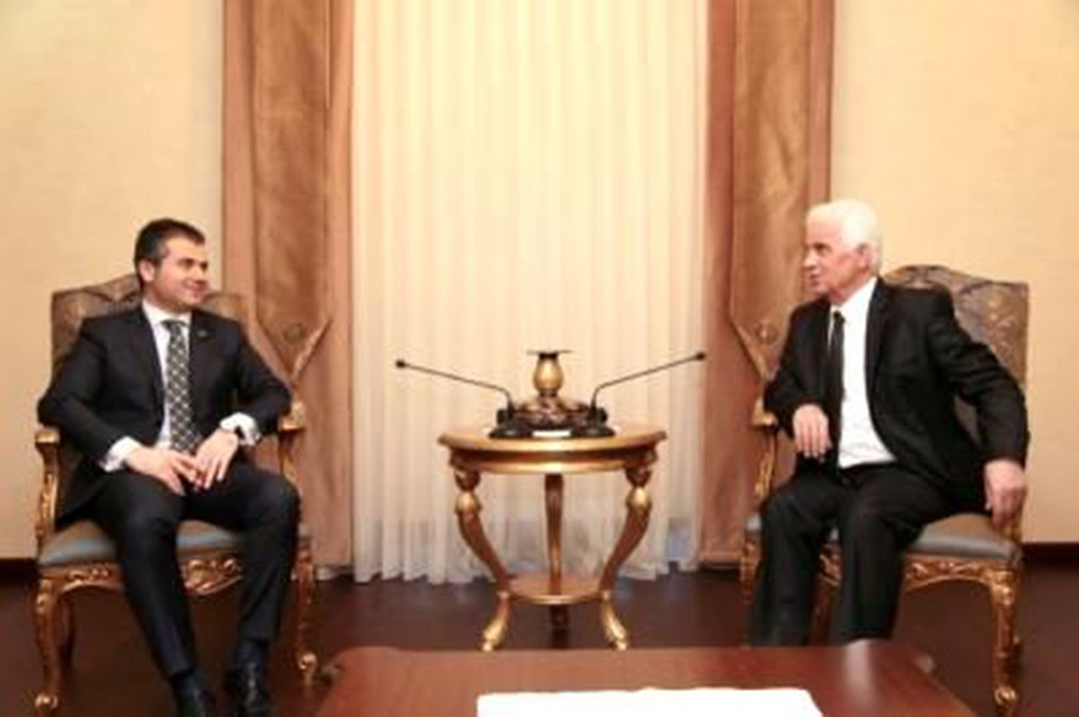 Bakan Kılıç KKTC Cumhurbaşkanı Eroğlu\'yla Görüştü