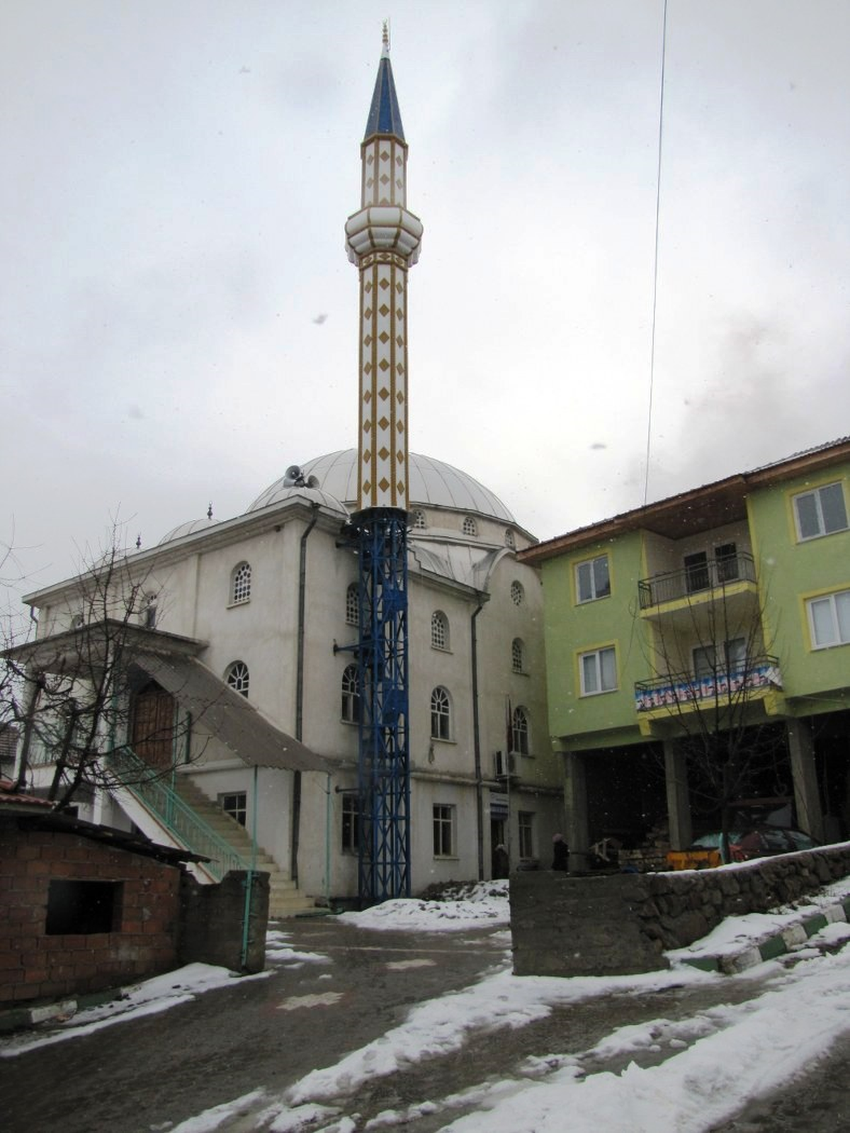 Depreme Dayanıklı Minareyi 1 Günde Monte Ettiler