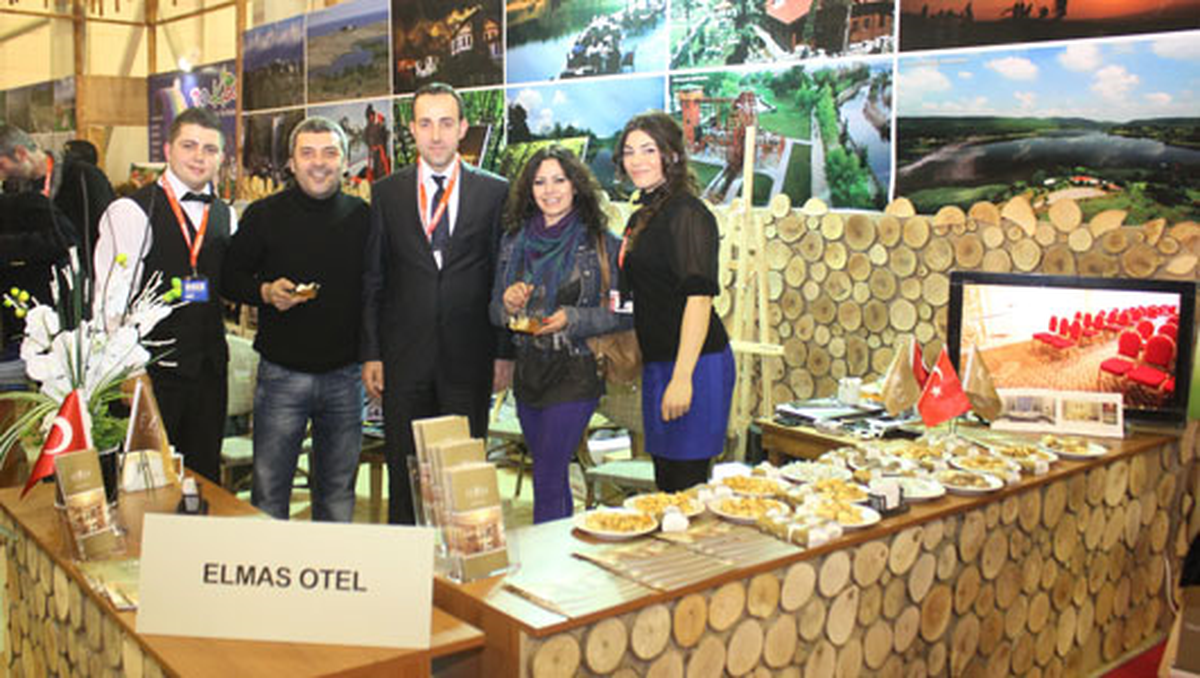 Elmas Garden Inn\'in ilk Fuarı