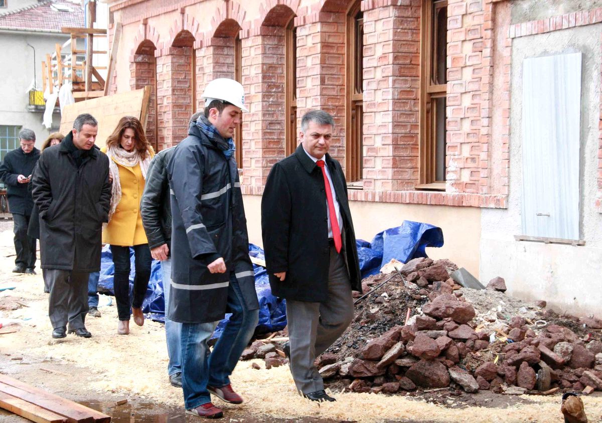Genel Sekreter Yazıcı, Tarihi Konaktaki Çalışmaları İnceledi