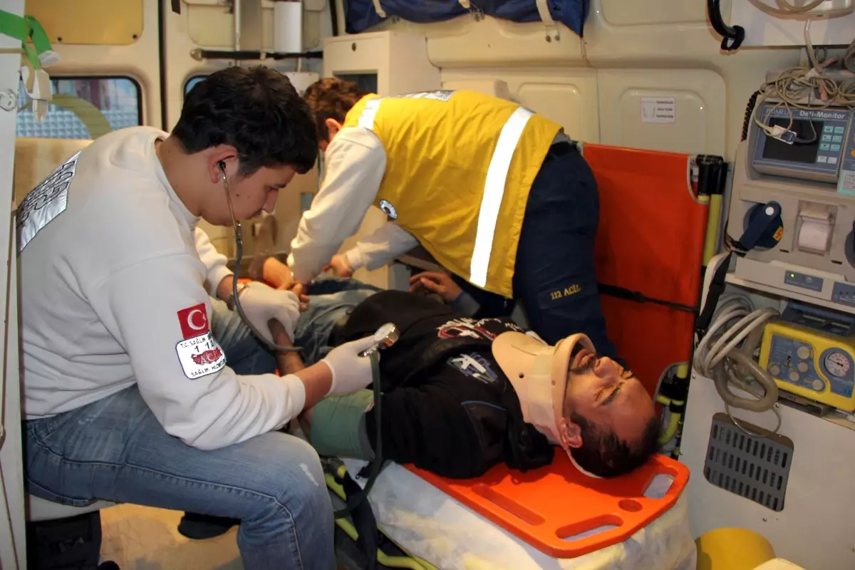 Nazilli\'de Trafik Kazası; 1 Yaralı