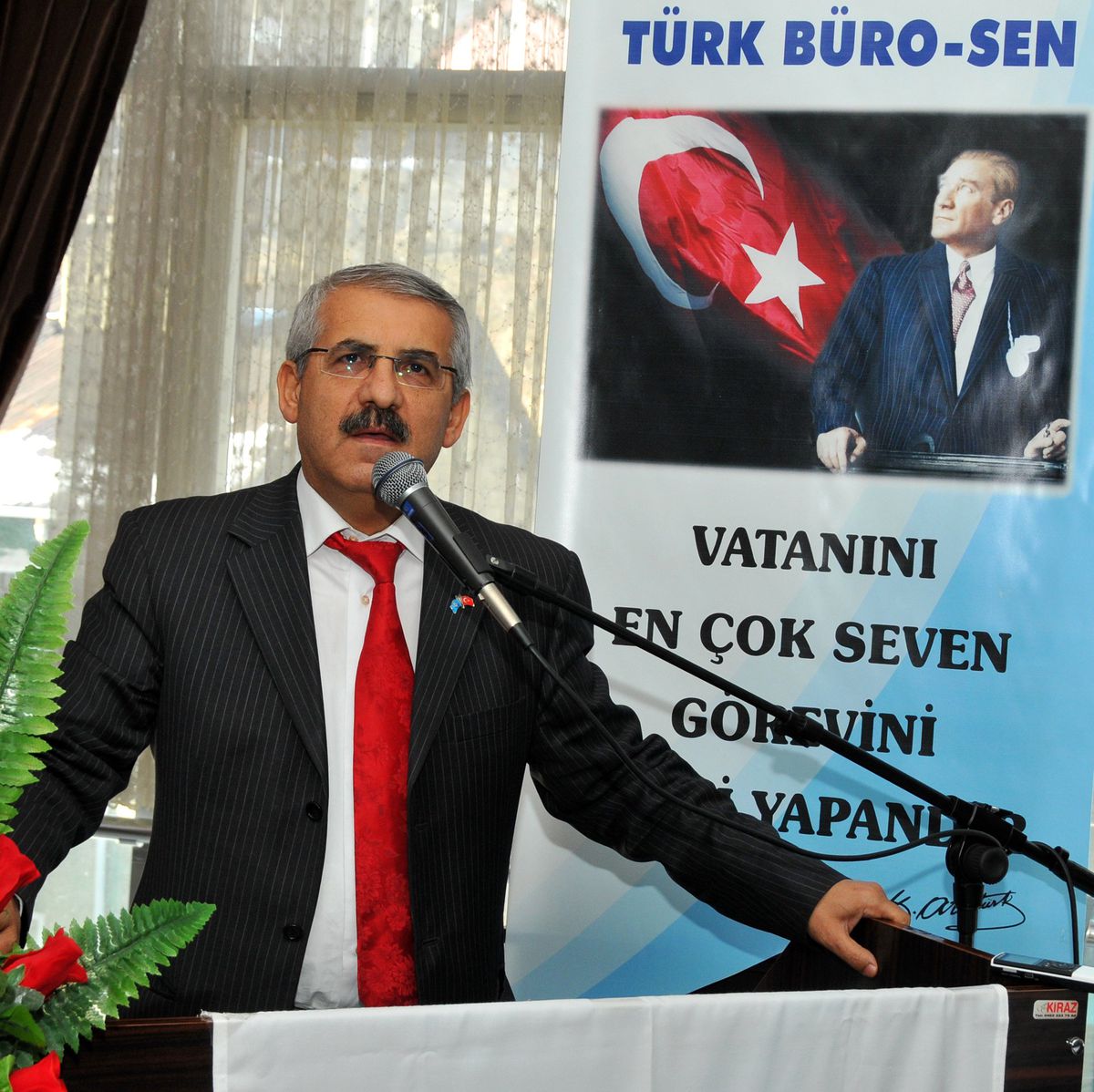 Türk Büro-Sen Genel Başkanı Yokuş Gümüşhane\'de
