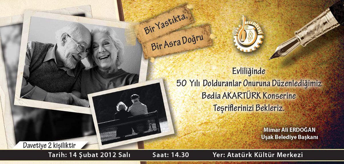 Uşak Belediyesi\'nden 14 Şubat Sevgililer Günü Etkinliği