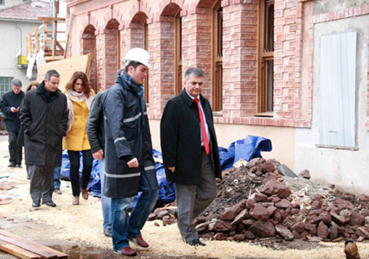 Yazıcı, Tarih Kokan Konağı İnceledi
