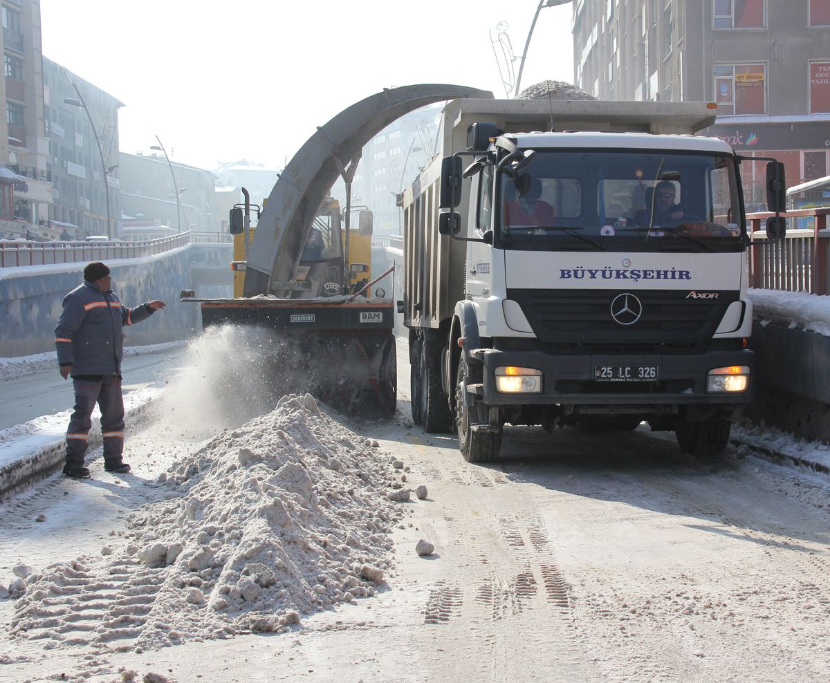 Erzurum\'da Kar Seferberliği …