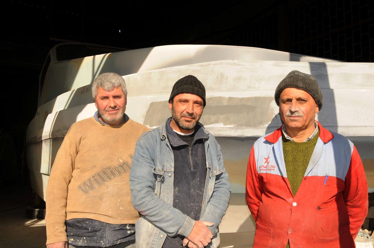 Kaporta Ustalarından Modern Yat