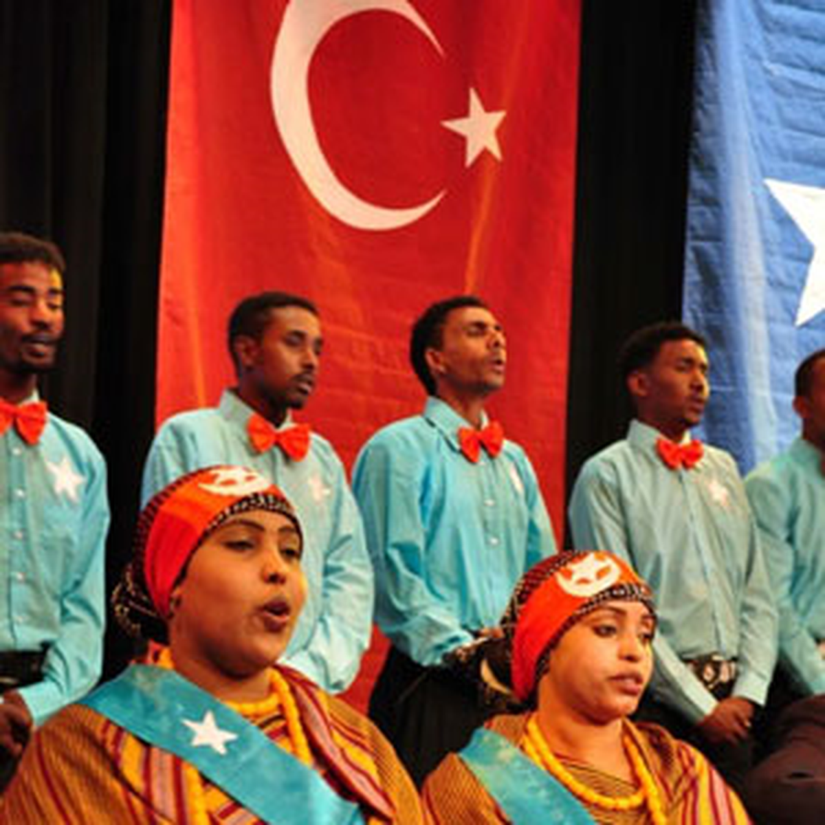 Yemen\'deki Somalililerden Türkiye\'ye "Sevgi Korosu"