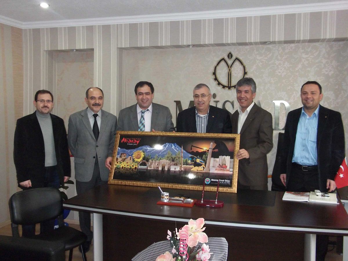 Aksaray Tarım Platformu\'ndan Müsiad\'a Ziyaret