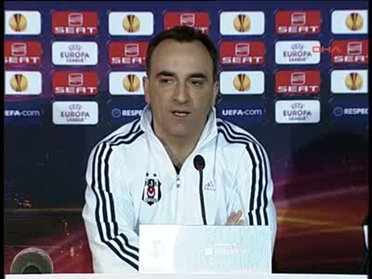 Beşiktaş Teknik Direktörü Carvalhal\'dan Açıklamalar