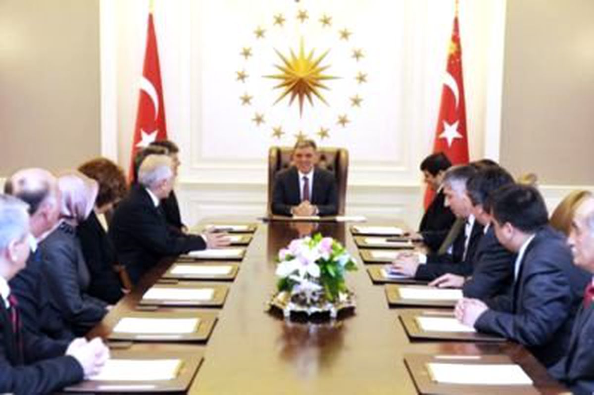 Cumhurbaşkanı Gül Gümüşhane İl Heyetini Kabul Etti