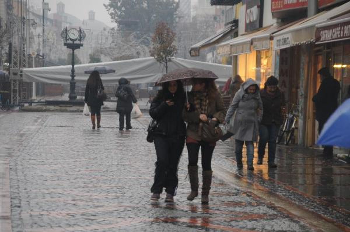 Edirne\'de Sağanak Yağmur