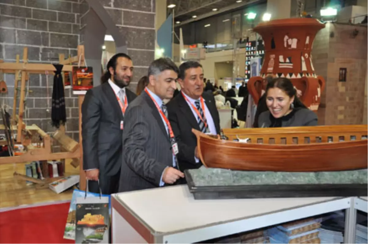 EMİTT Fuarı\'nda Ağrı Standına Büyük İlgi