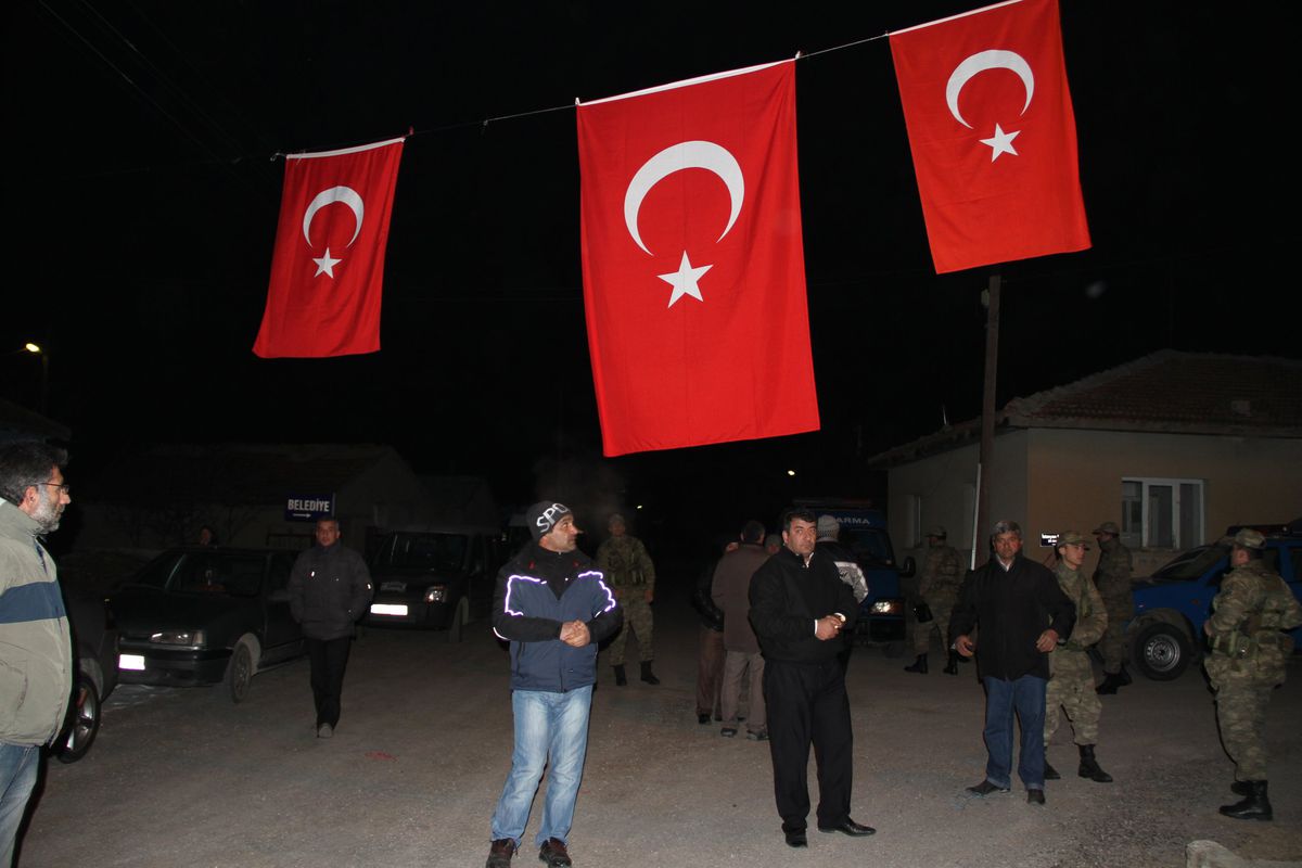 Şehidin Baba Ocağına Ateş Düştü
