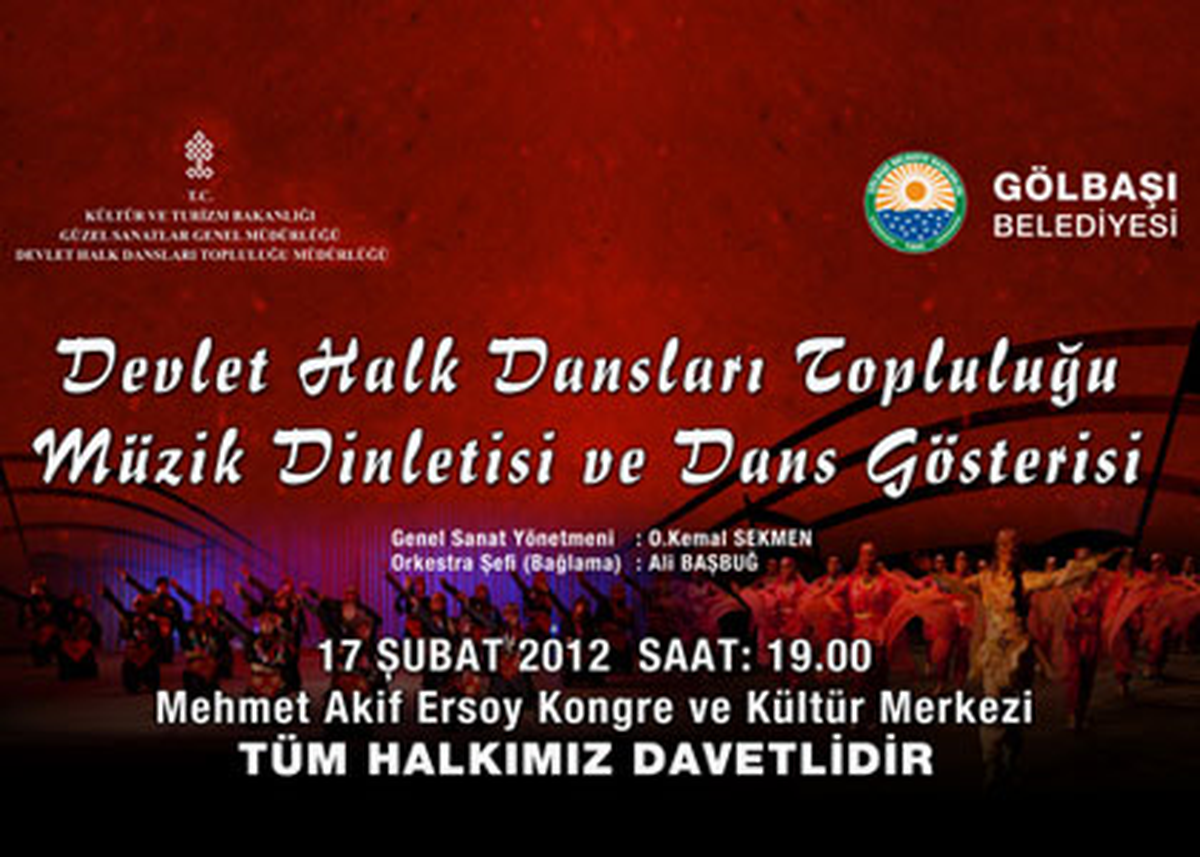 Gölbaşı\'nda Müzik Şöleni ve Dans Gösterisi