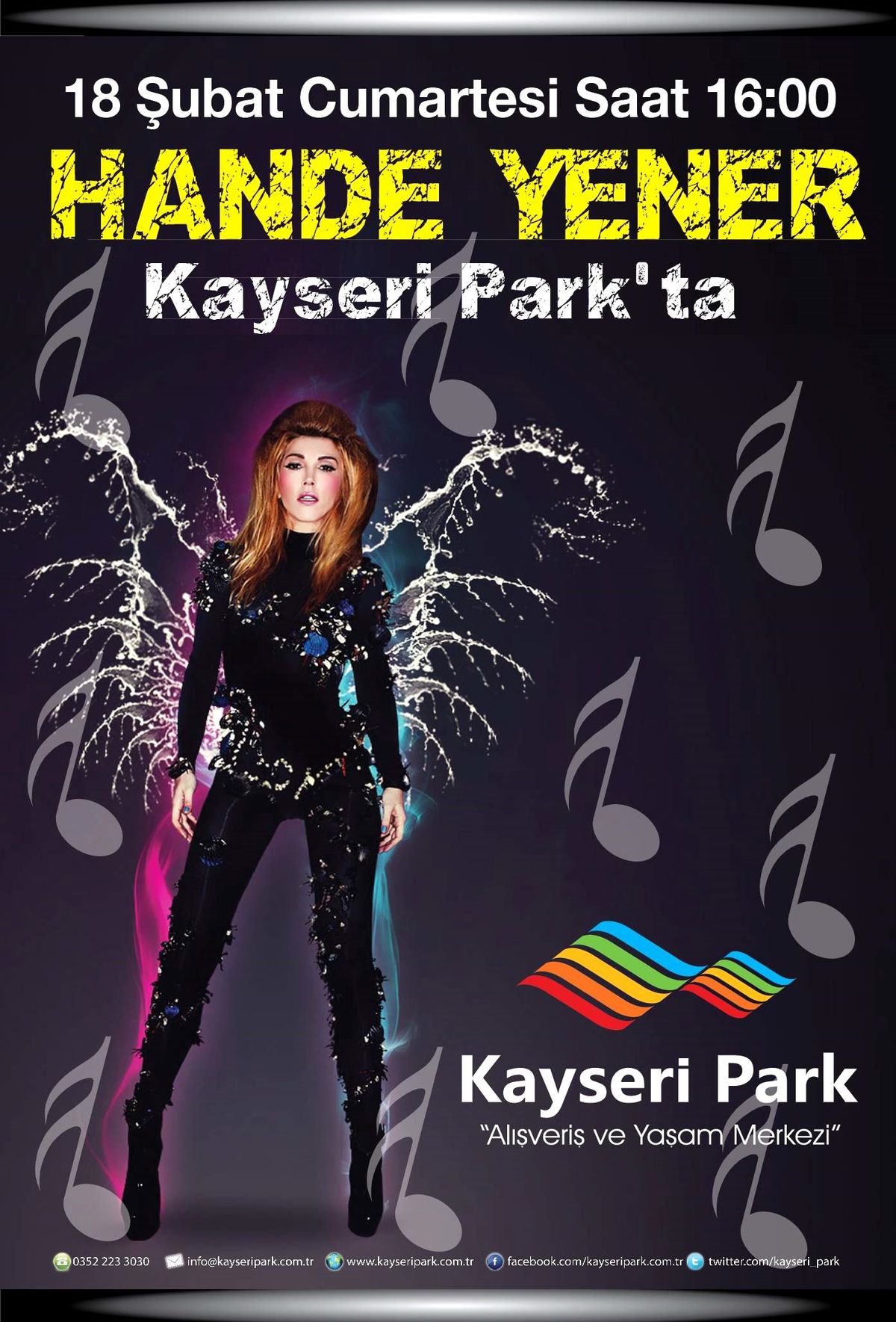 Hande Yener Kayseri\'ye Geliyor