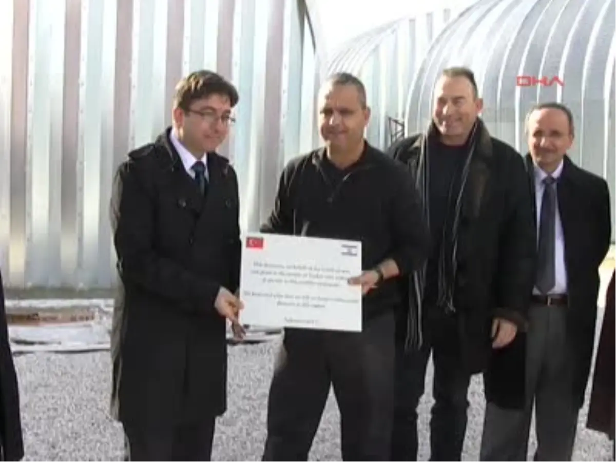 İsrail Heyeti Prefabrik Konutları İncelemek İçin Van'a Geldi