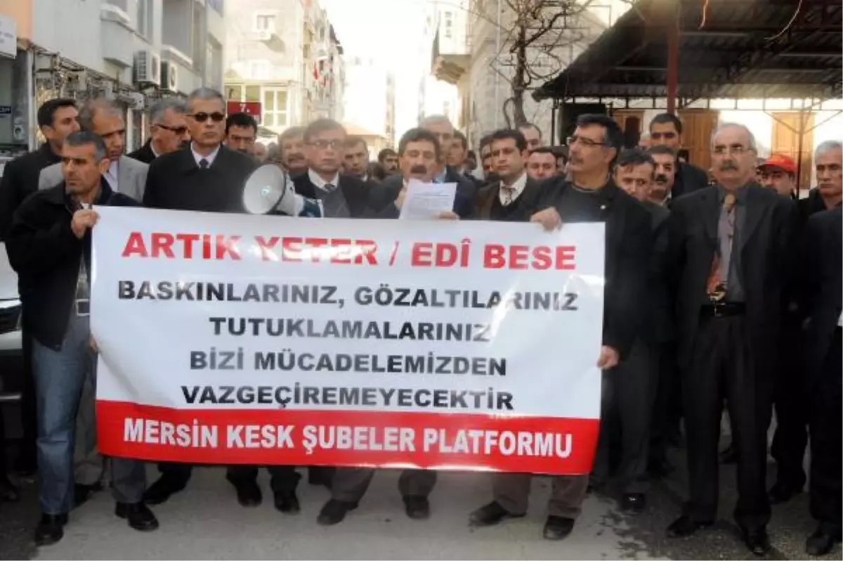 İstanbul Merkezli Kck Operasyonunda Mersin\'de 4 Gözaltı