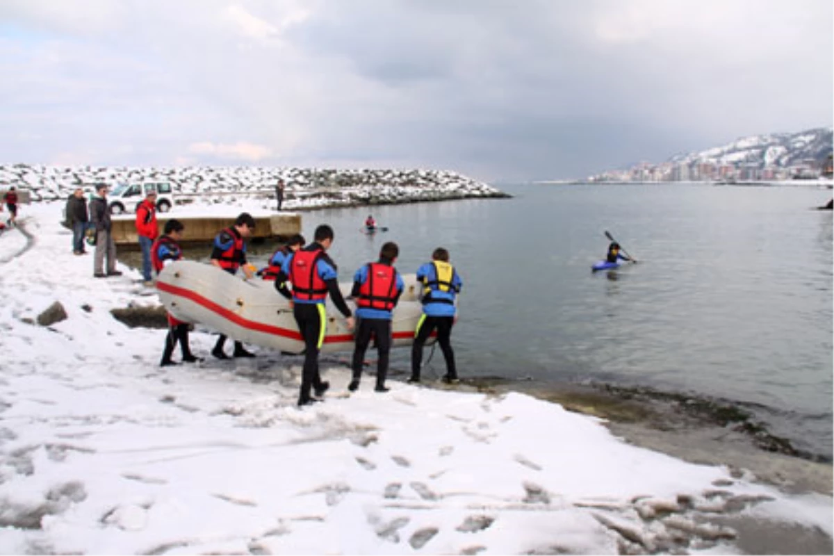 Kar\'da Rafting Bir Başka