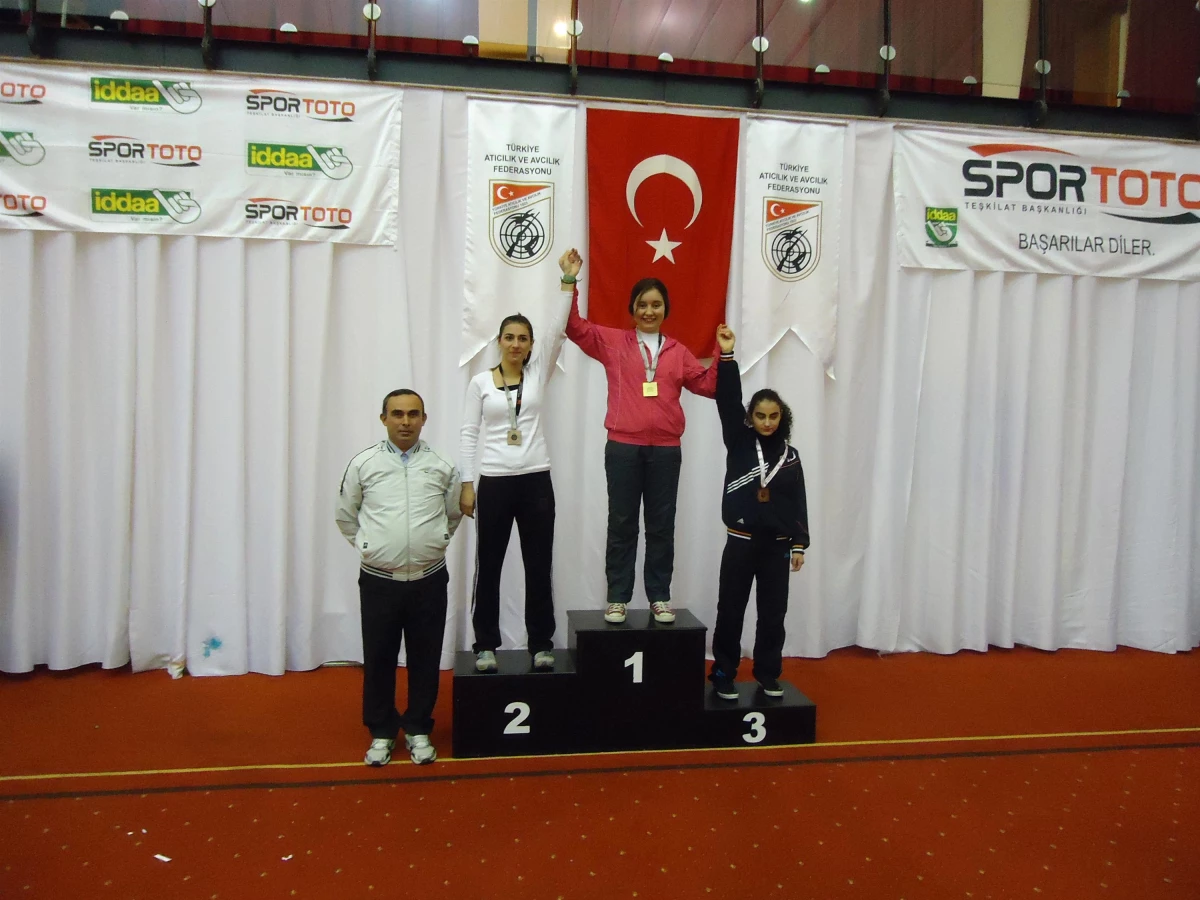 Mersin Havalı Silahlar Takımı Türkiye Şampiyonu Oldu