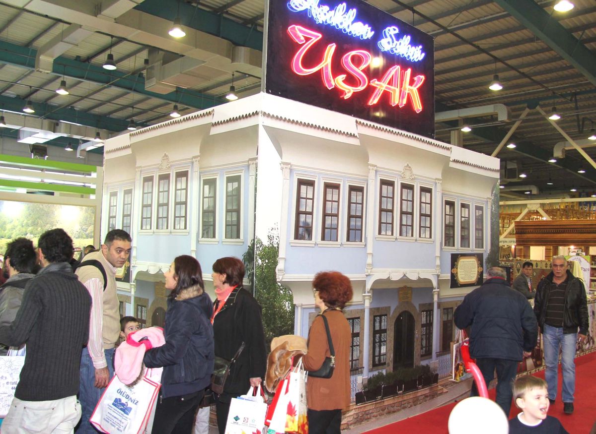 Uşak Standı Emitt Fuarında Yoğun İlgi Gördü