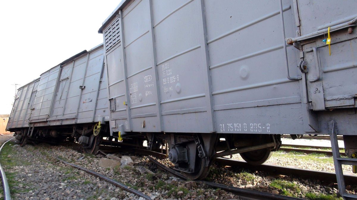 Yük Treni Raydan Çıktı