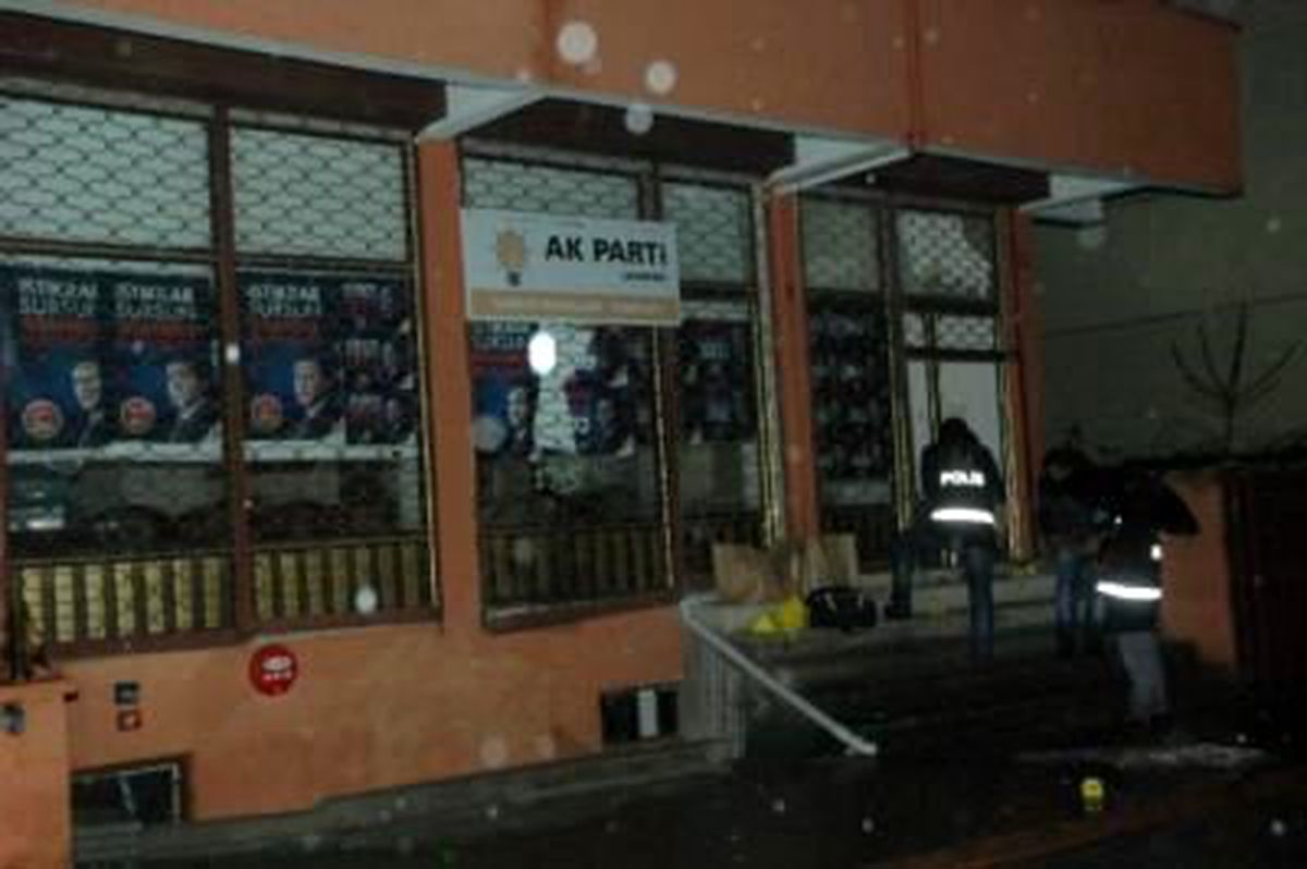 AKP Mahalle Teşkilatı ve Markete Ses Bombalı Saldırı