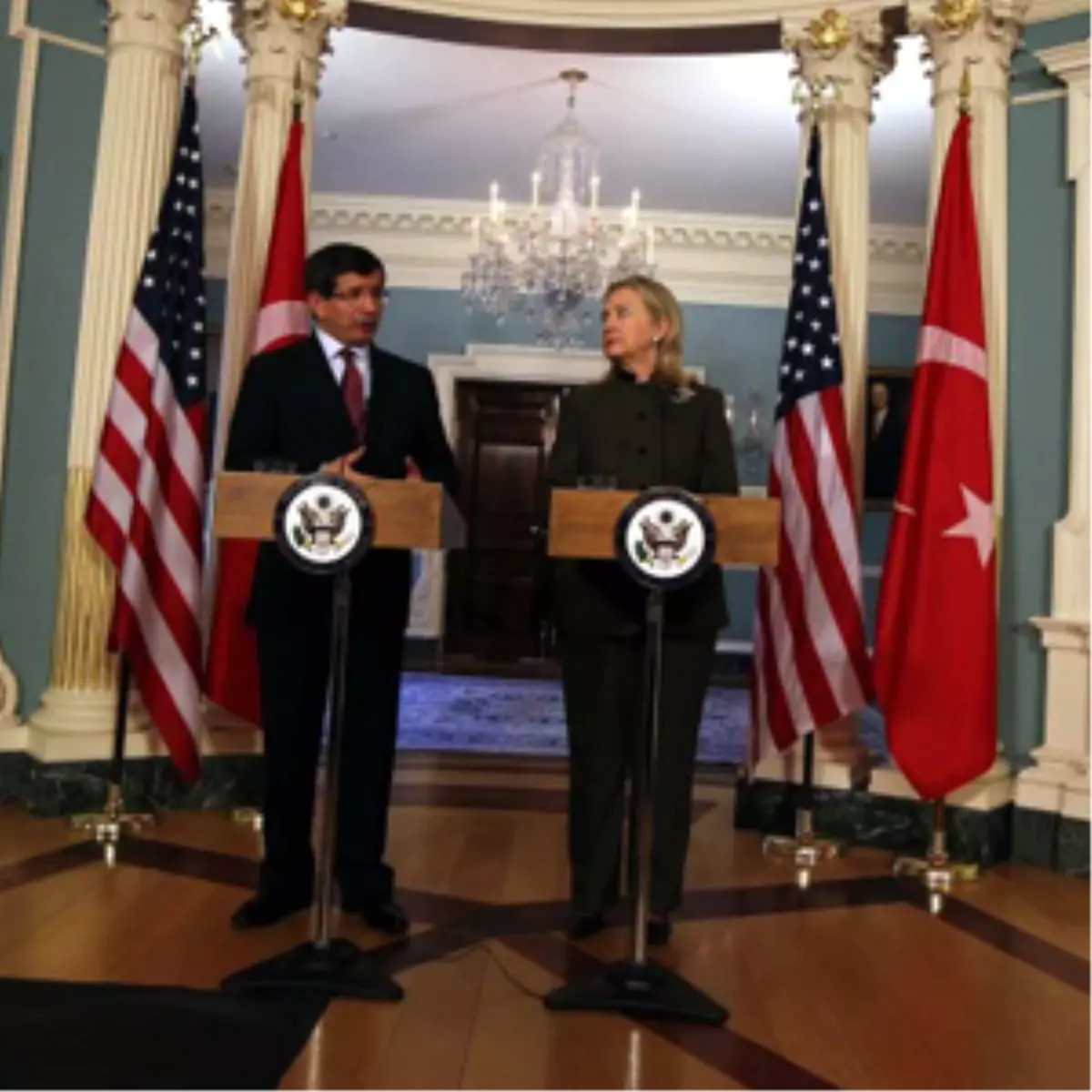 Davutoğlu - Clinton Görüşmesi