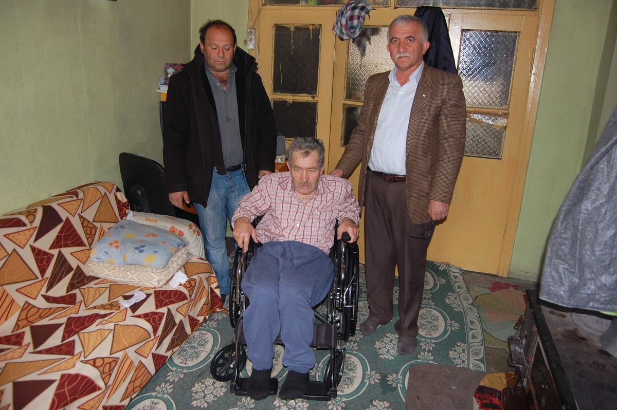 İstediği Tekerlekli Sandalyeye Kavuştu