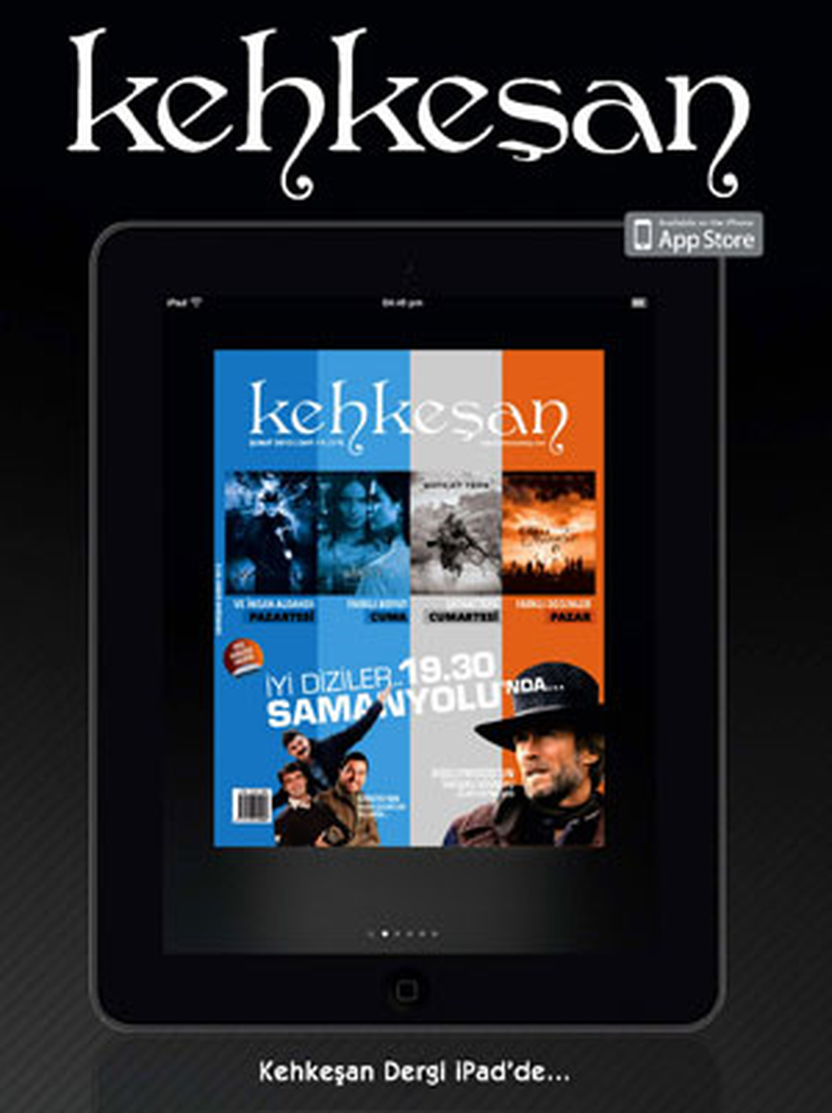 Kehkeşan Şubat Sayısıyla Ücretsiz iPad'de