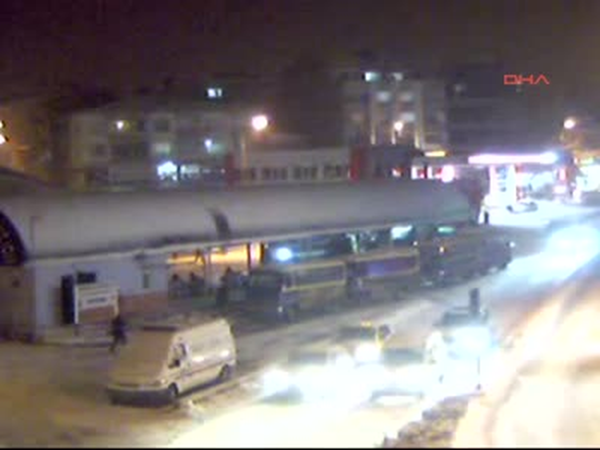 Kırıkkale'deki Kazalar MOBESE Kamerasında