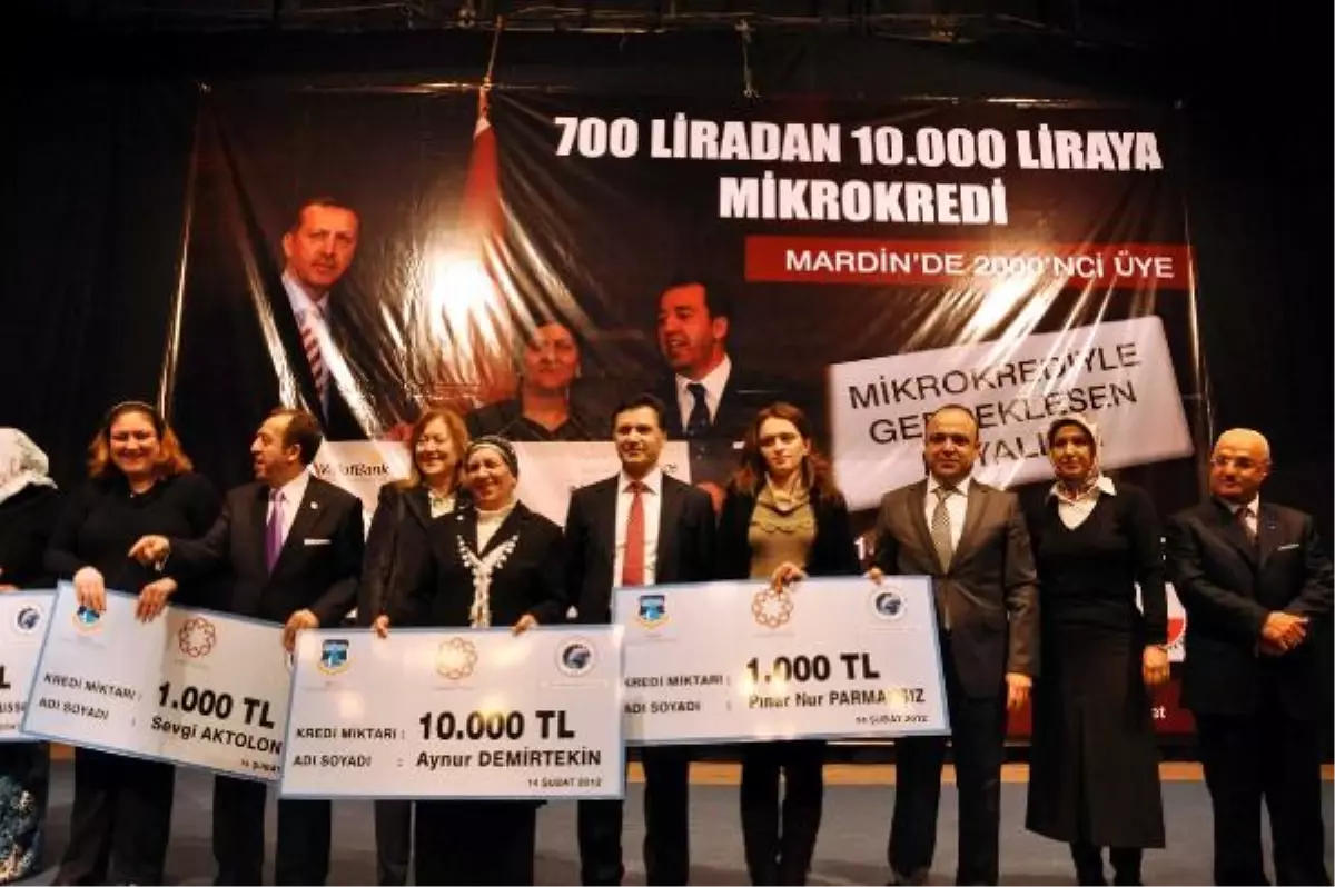 Mardinli Kadınlara Sevgililer Gününde Kredi