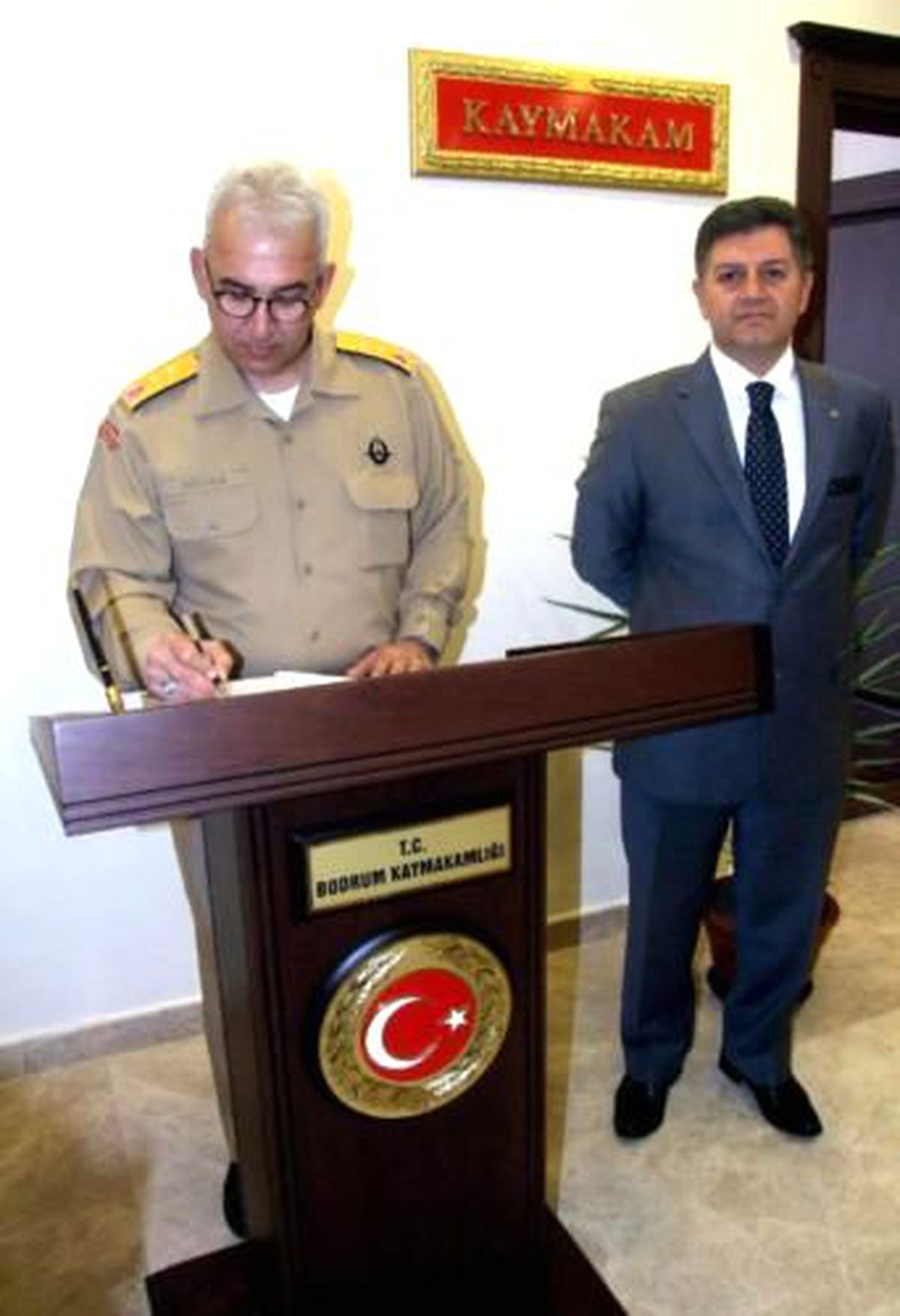 Sahil Güvenlik Komutanı Tümamiral Dülger Bodrum'da