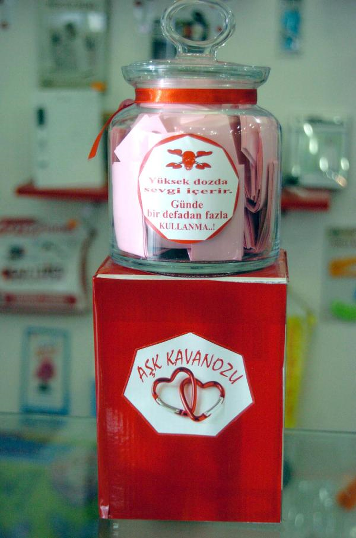 Sevgililer Günü Hediyesi Aşk Kavanozu